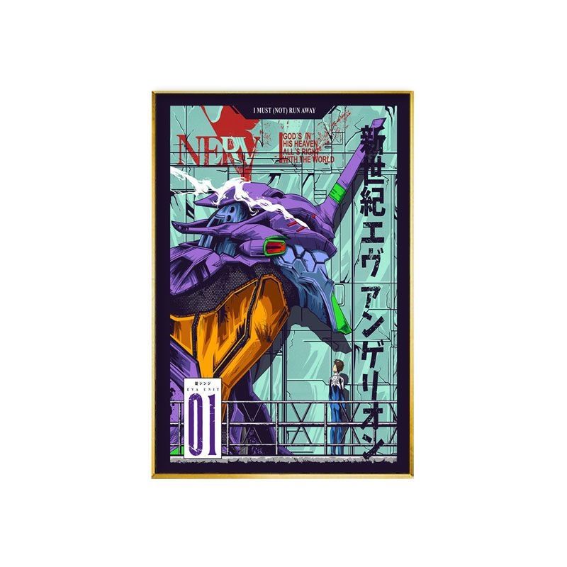 Evangelion Anime Merchandise - EVA-01 TEST TYPE anime gadżety kreskówkowe