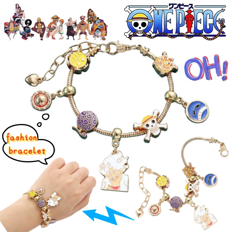 Anime Merchandise Japan - Bransoletka One Piece Monkey·D·Luffy Sanji, gadżet