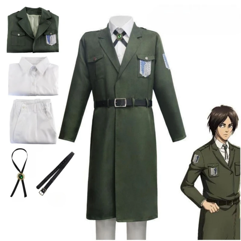 Windbreaker Anime Merchandise - Attack tytanowa odzież RPG dla mężczyzn