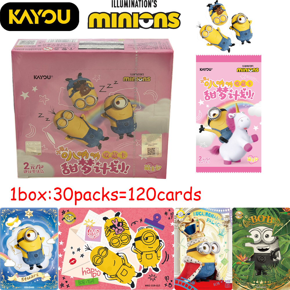 Official Merchandise Anime - Nowe Kolekcjonerskie Karty KAYOU Minions Vol.2