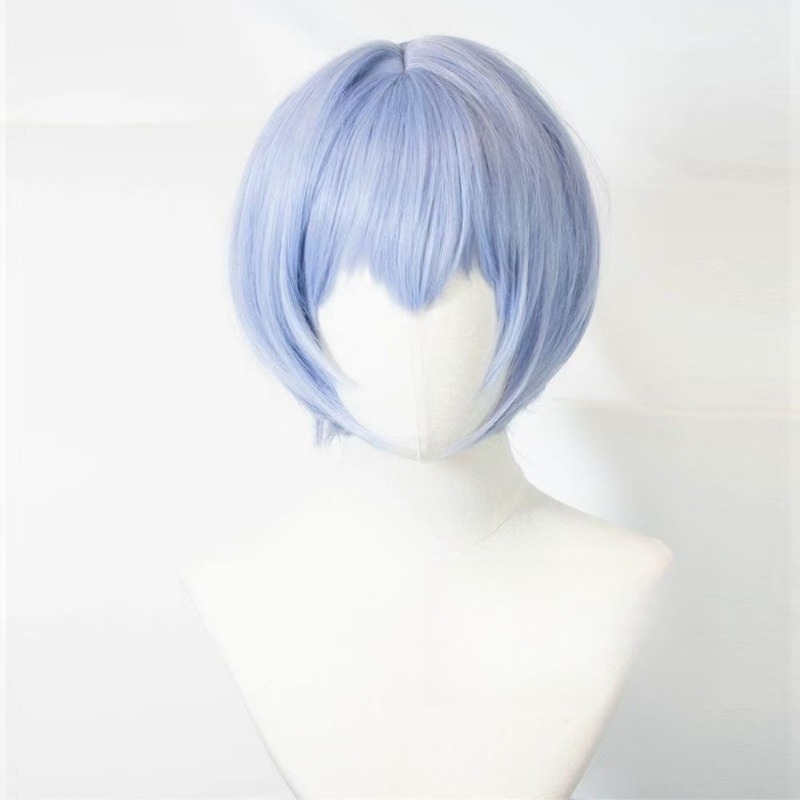 Peruka cosplay EVA Ayanami Rei – Evangelion Anime Merchandise recenzja i cena