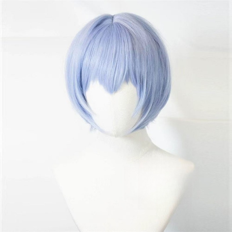 Peruka cosplay EVA Ayanami Rei – Evangelion Anime Merchandise recenzja i cena