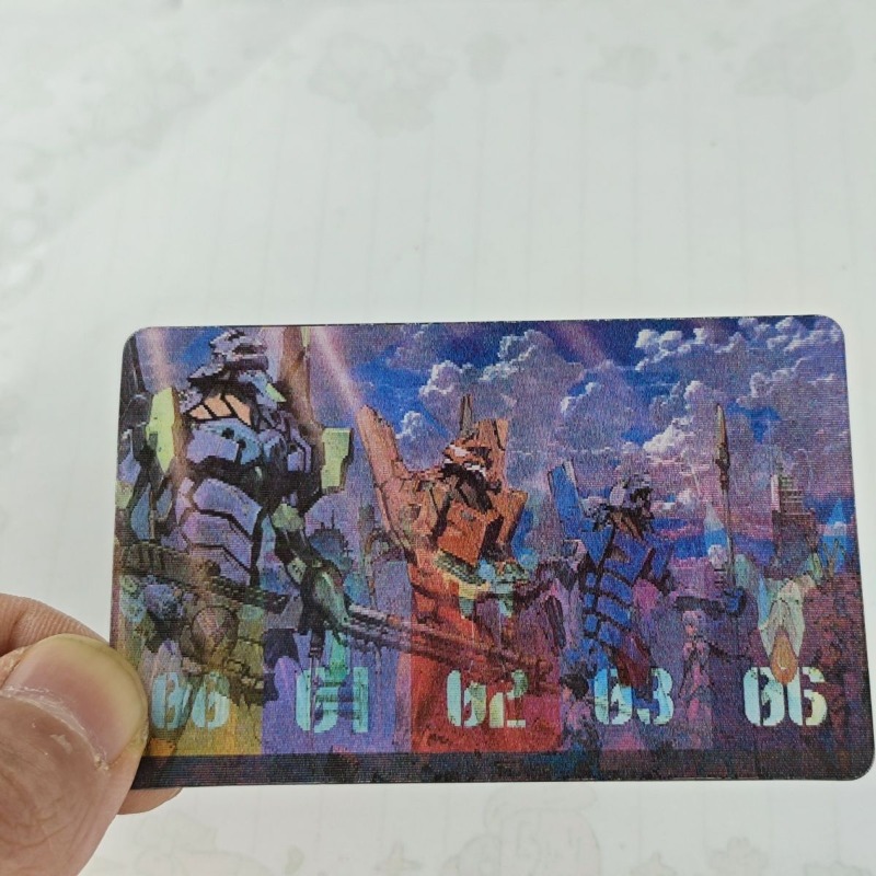 Karty EVA Shinji Rei Asuka Lan – Evangelion Anime Merchandise recenzja i cena