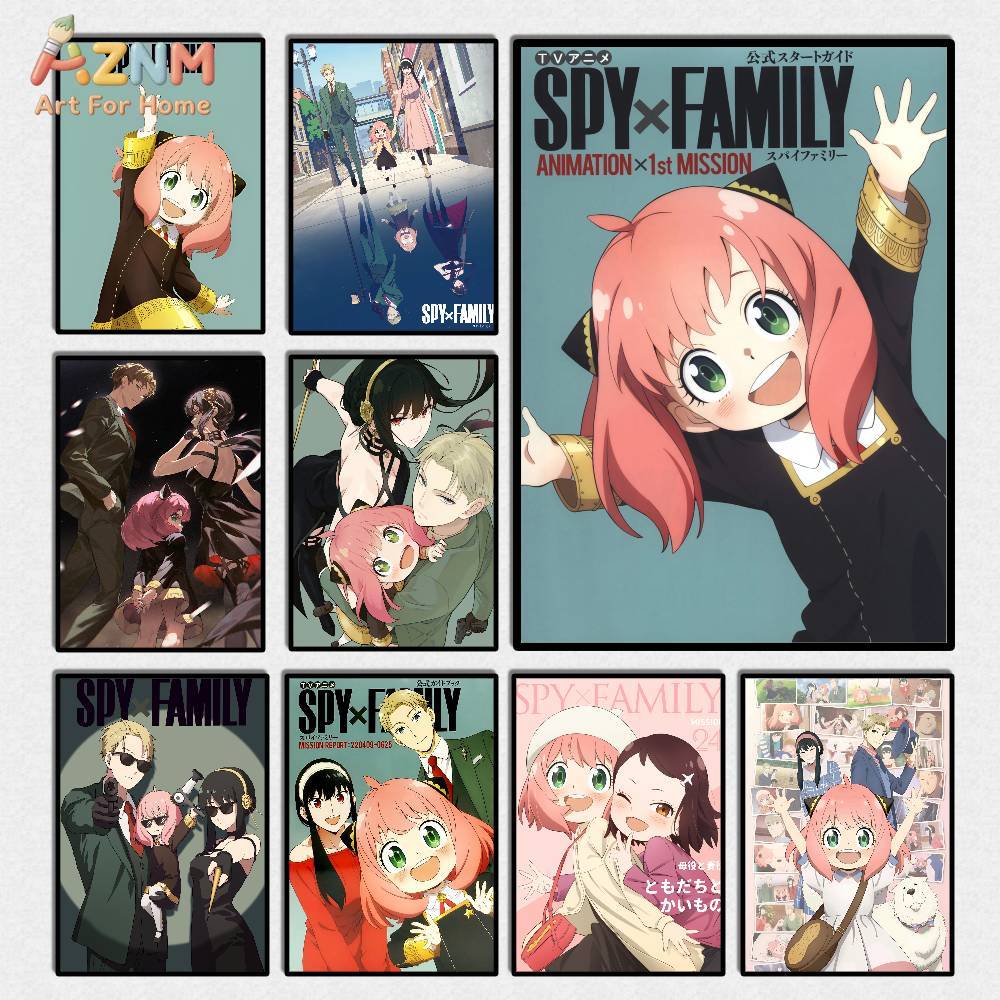 AZNM Spy x Family Anime Obraz  – Anime Merchandise Posters recenzja i cena