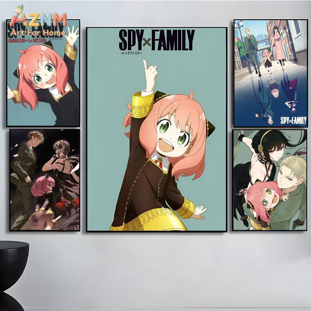 AZNM Spy x Family Anime Obraz  – Anime Merchandise Posters recenzja i cena