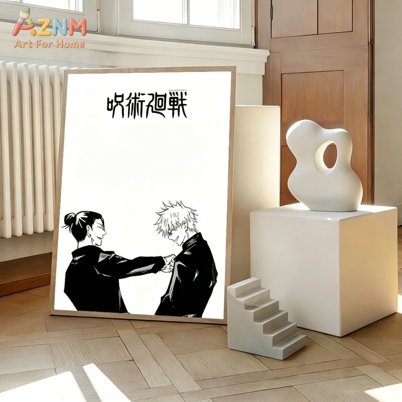 AZNM Jujutsu Kaisen Czarno-Bia – Anime Merchandise Posters recenzja i cena