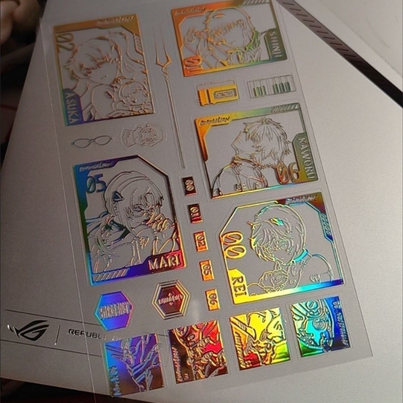 Naklejka laserowa EVA Shinji R – Evangelion Anime Merchandise recenzja i cena