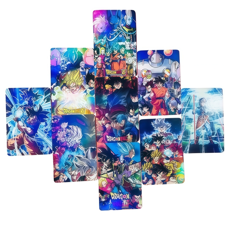 50 szt. holograficznych kart D – Anime Merchandise From Japan recenzja i cena